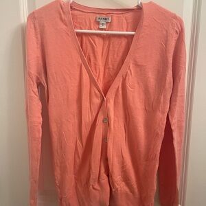 Old Navy Women's Peach Cardigan Sweater